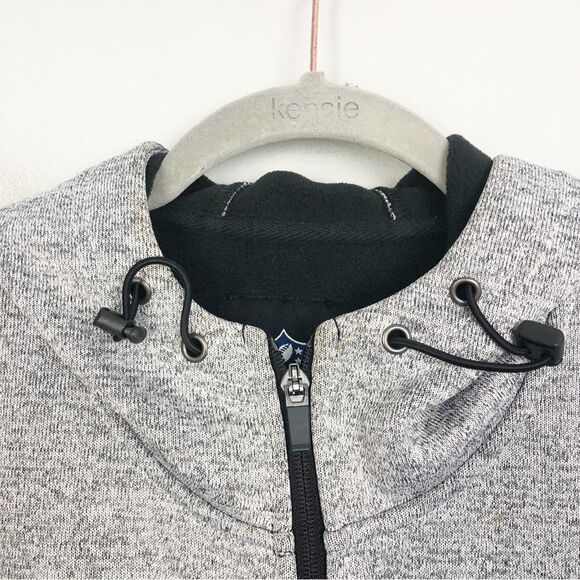 NFL | CAROLINA PANTHERS Ombre Zip Front Jacket Hoodie Sweatshirt Men’s Size L - Picture 5 of 13